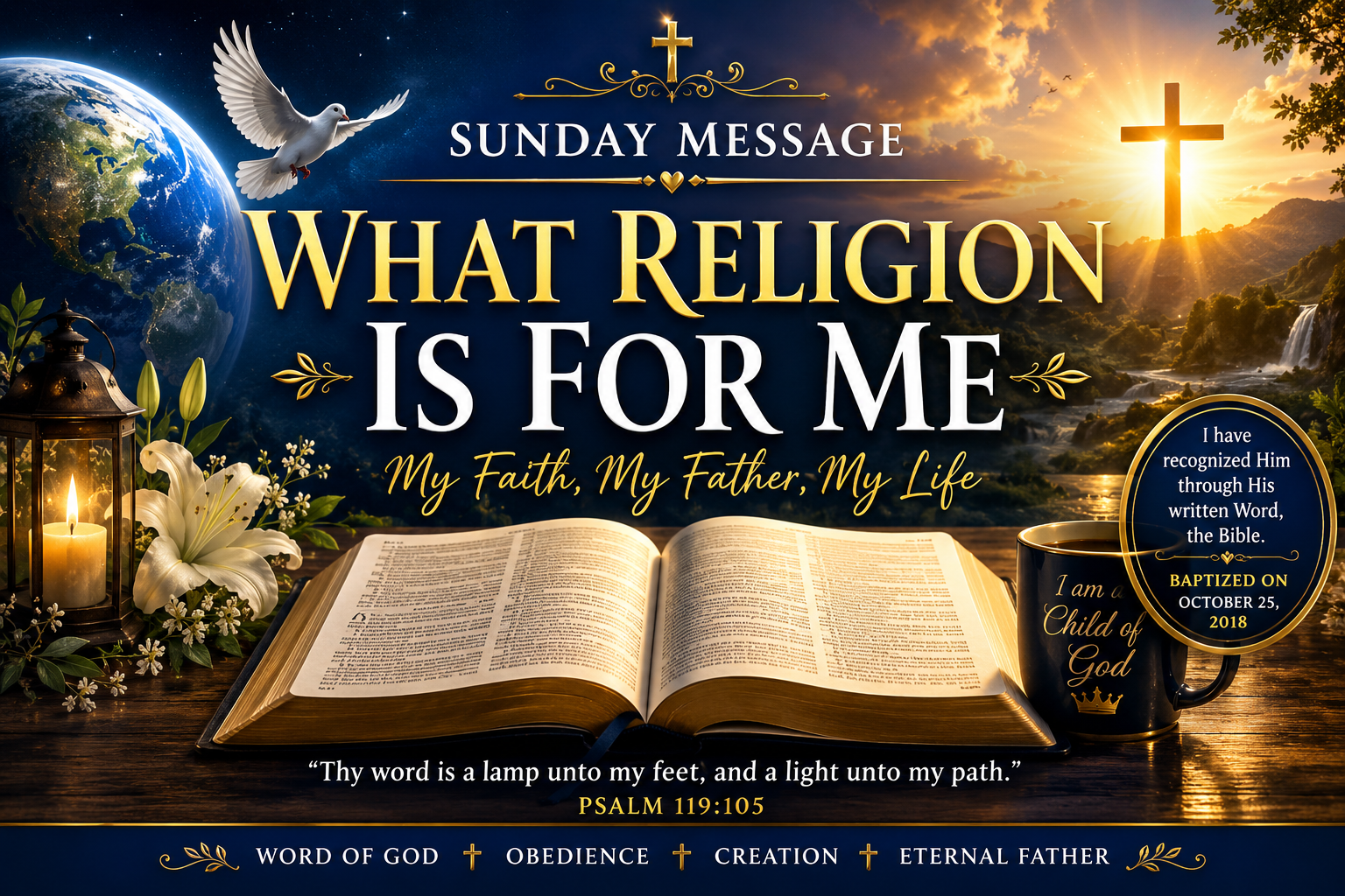 Sunday Message | What Religion Is For Me | by Sister Mary