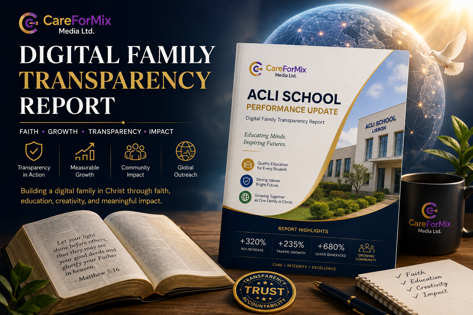 Digital Family Transparency Report – ACLI School Performance Update | CareForMix Media Ltd.